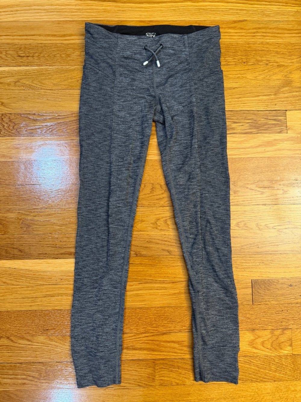 Athleta Girl Heathered Gray Leggings - Girls Size XL/14 (Extra Large)